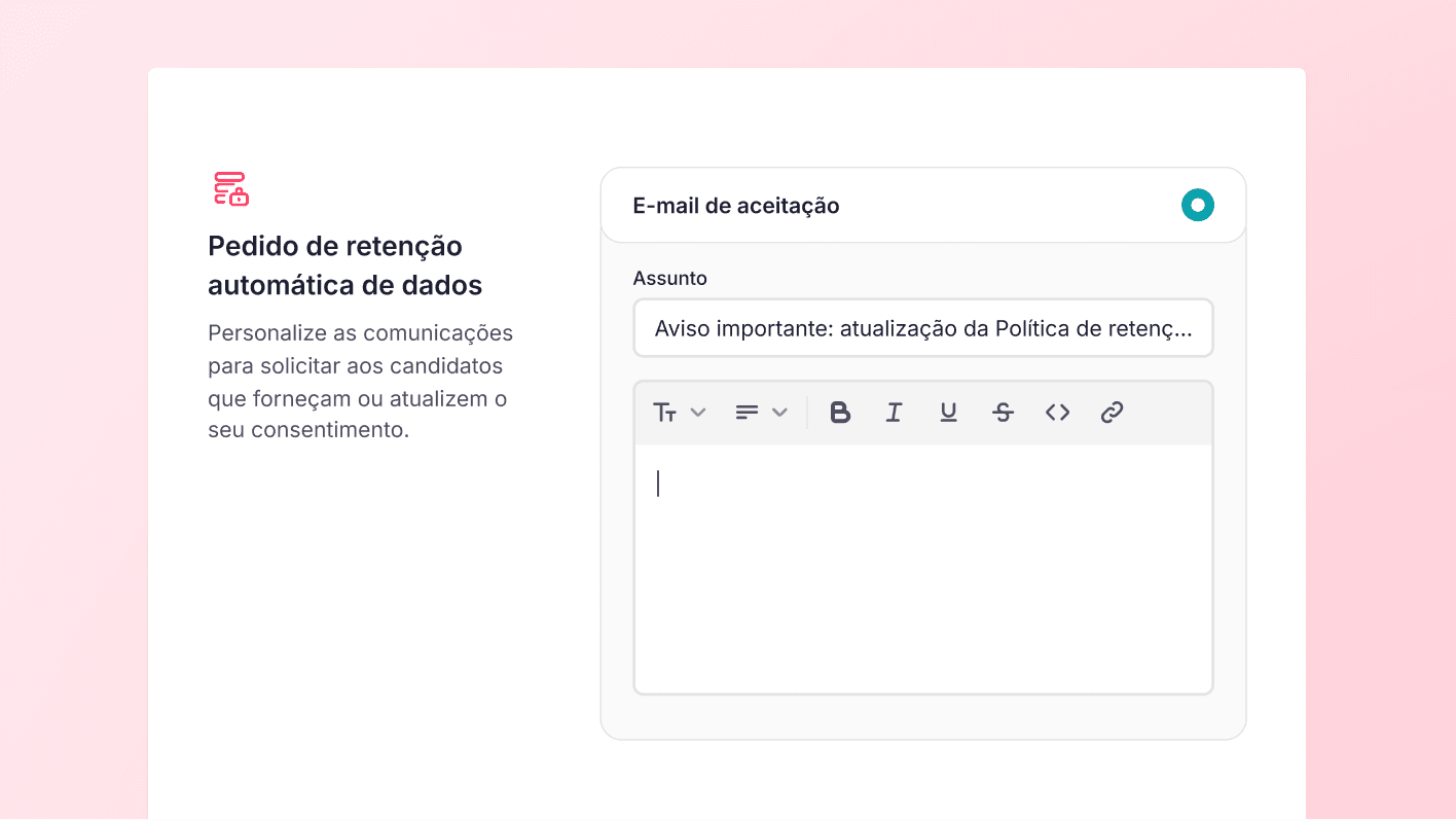 Automatize os pedidos de renovação de consentimento LGPD
