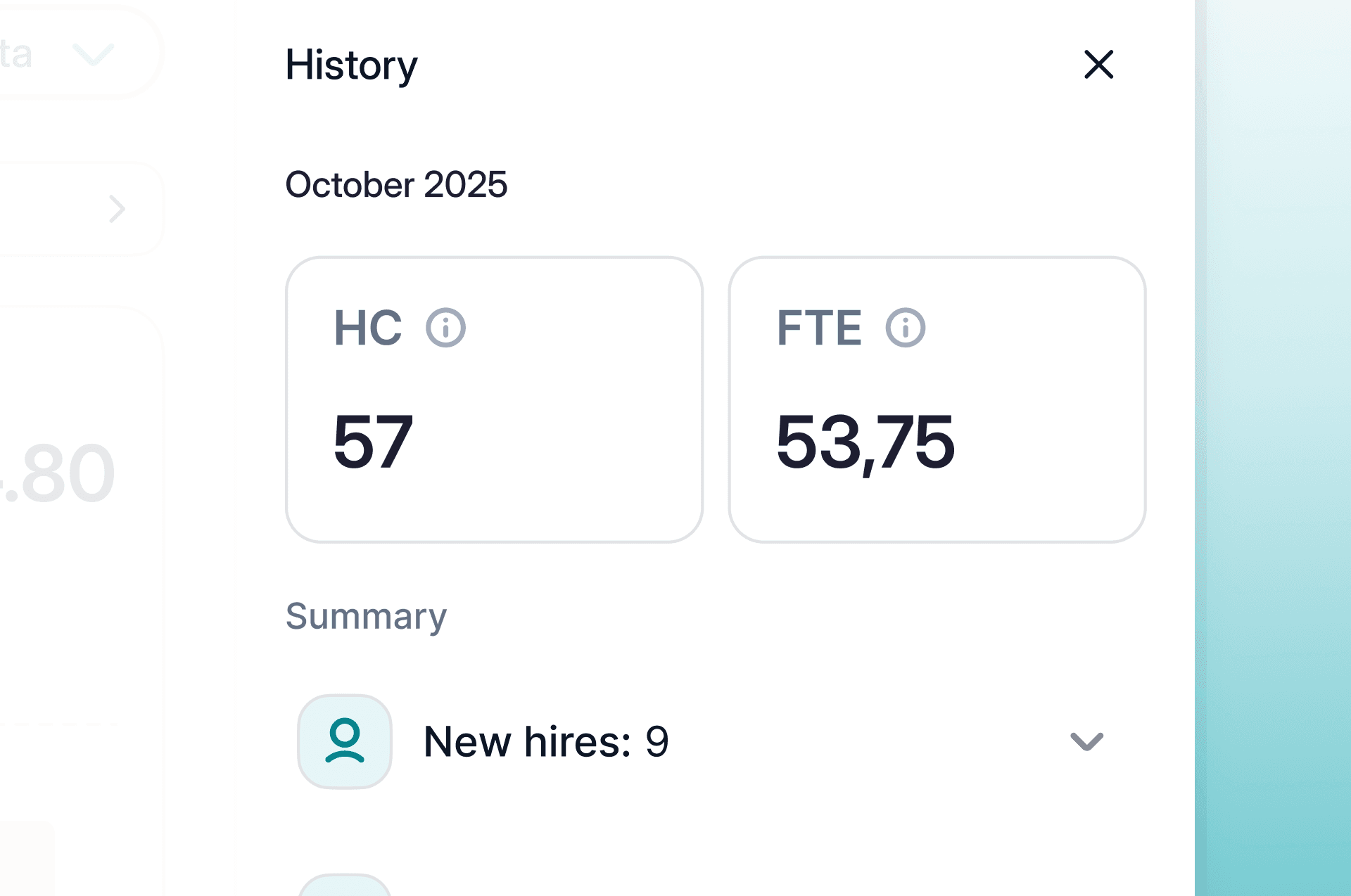 Acompanhe a capacidade real com ETIs