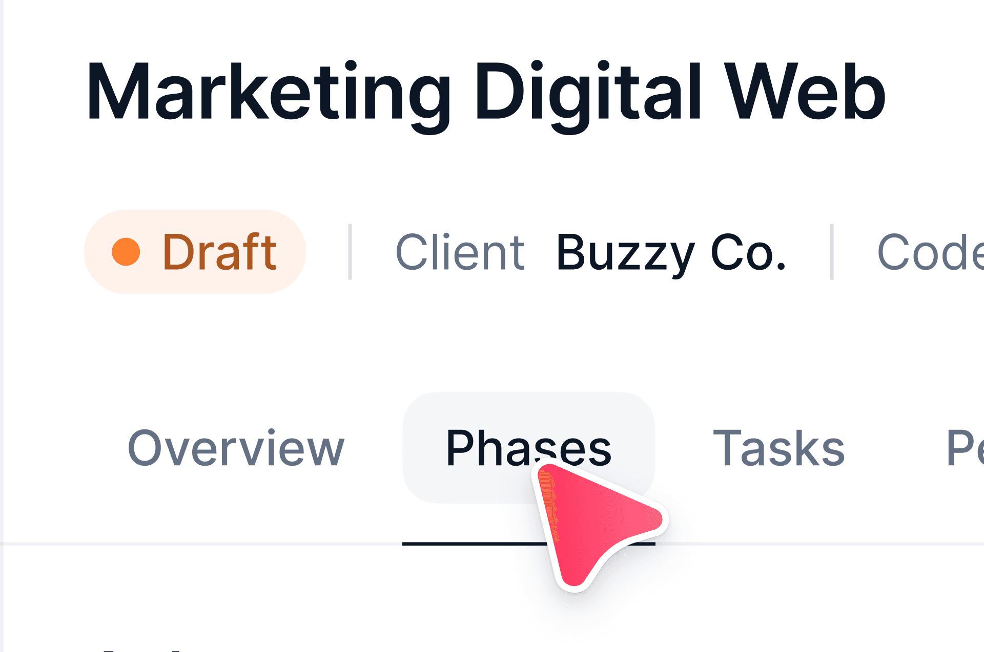 Acompanhe a rentabilidade por fases dos projetos