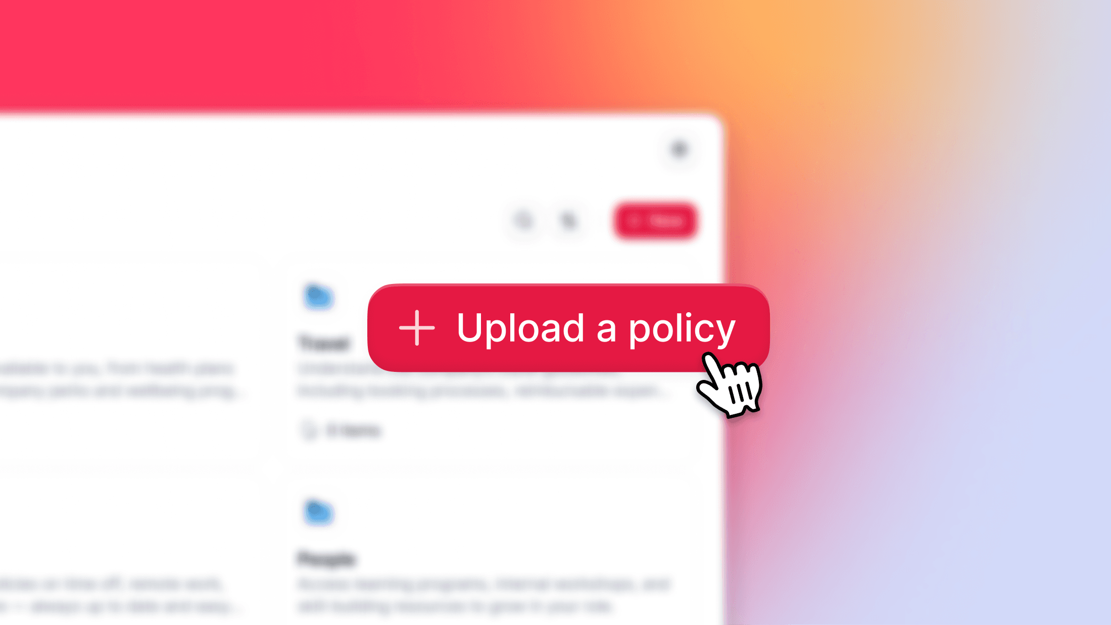 Keep company policies organized and tracked
