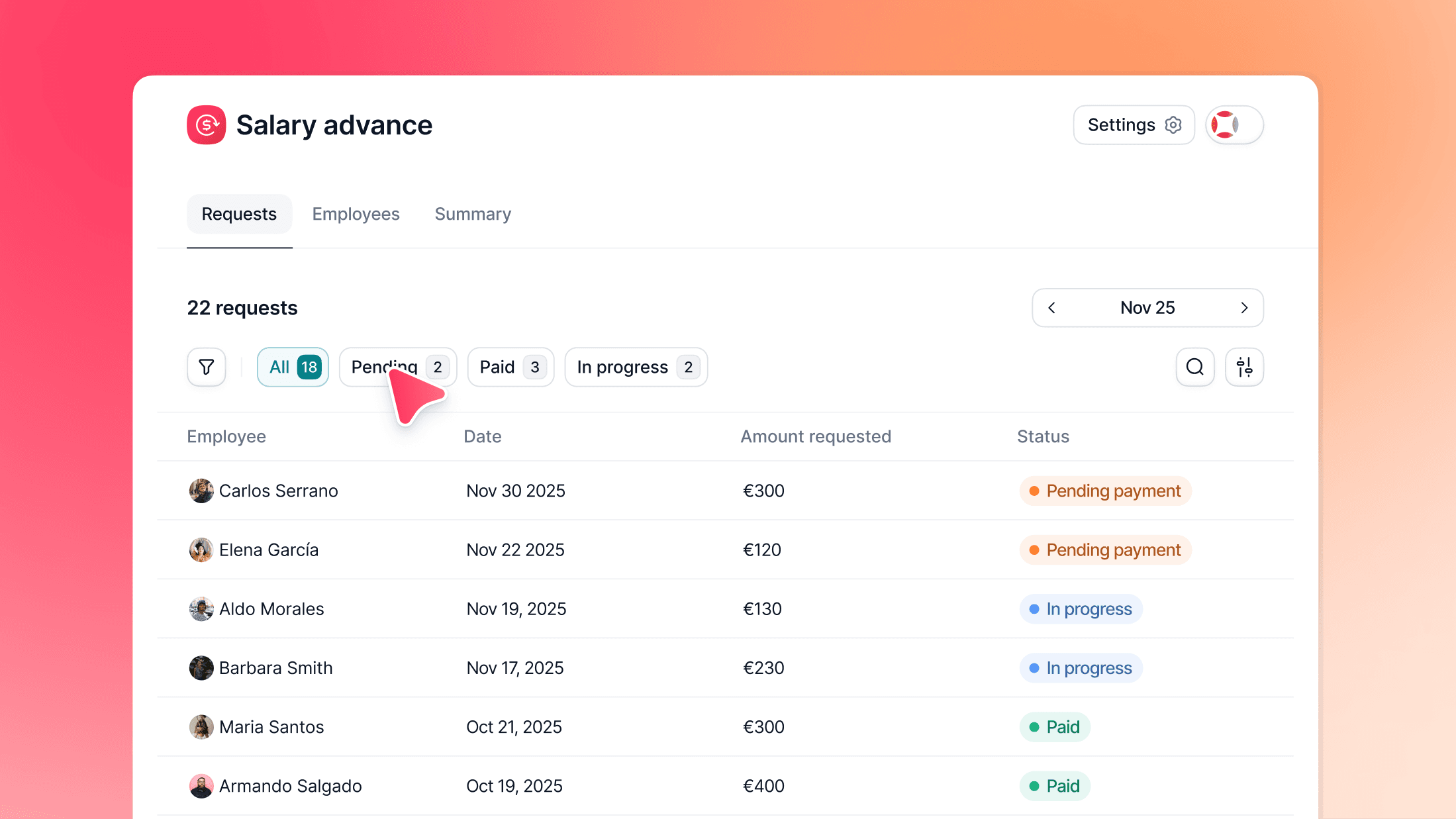 Chega de pedidos de adiantamento de salário por e-mail