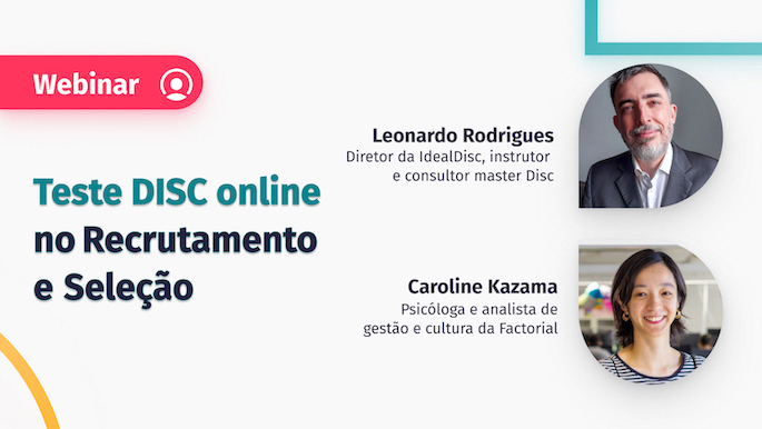 Teste DISC online para agilizar o Recrutamento e Seleção